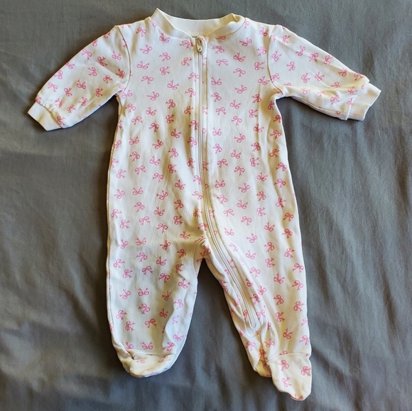 3 Easter/Spring Footie Sleepers Baby 0-3 months - Picture 5 of 5